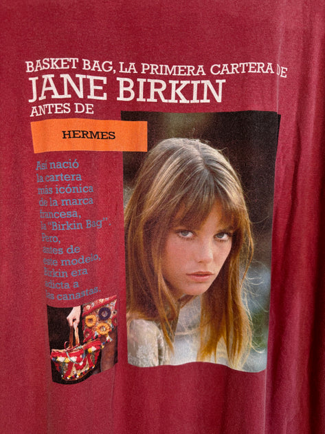 90's Jane Birkin vintage Tシャツ 1990'S ユーズド ジェーン・バーキン Tシャツ Jane Birkinの