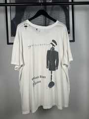EXTREMELY RARE SPRING/SUMMER 2020 CANCELLED MISPRINT "79 RUE CHARLOT / DEPRIMIS" PARIS STORE OPENING SHIRT