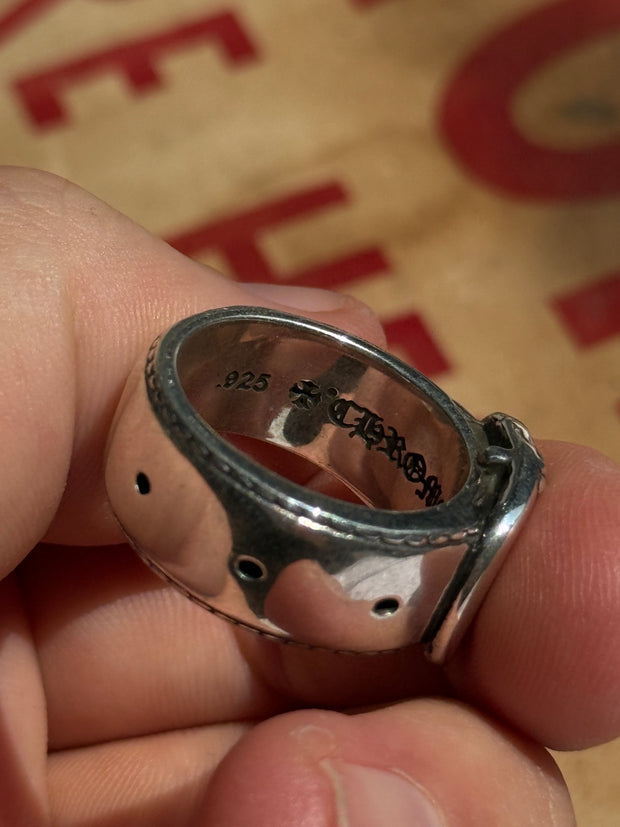 RARE 2025 SOLD OUT BRAND NEW w/ BOX & RECEIPT .925 SILVER GUNSLINGER RING IN SIZE 10