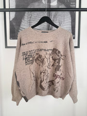 RARE FALL/WINTER 2021 “DRAMA OF OPIUM” MERINO WOOL SWEATER