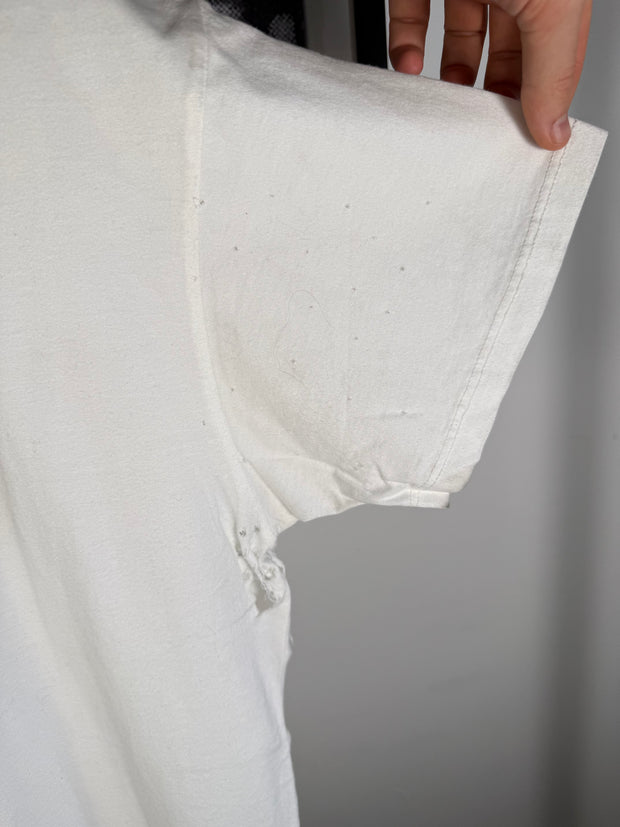 THE LAST BRAND NEW ICONIC SPRING/SUMMER 2016 "ERD" LOGO HAND DISTRESSED SHIRT