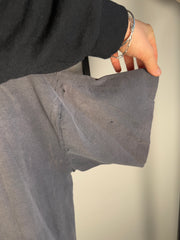 90’s INSANE THRASHED & FADED DOUBLE COLLAR “WINSTON RACING” POCKET SHIRT