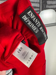 RARE FALL/WINTER 2017 MELTON WOOL "BRANDENBURG GATE" PATCH PANTS
