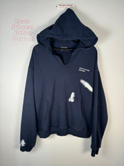 RARE FALL/WINTER 2019 "PEINTURE" HAND PAINTED LOGO HOODIE