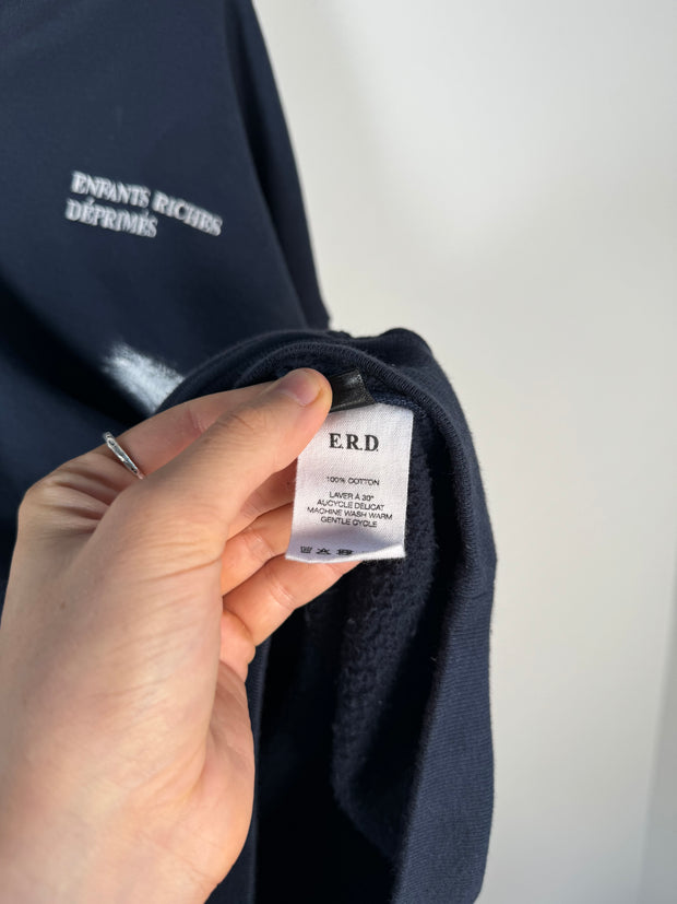 RARE FALL/WINTER 2019 "PEINTURE" HAND PAINTED LOGO HOODIE