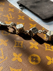 ULTIMATE GRAIL SPECIAL ORDER 18 INCH .925 SILVER "DICE" WALLET CHAIN