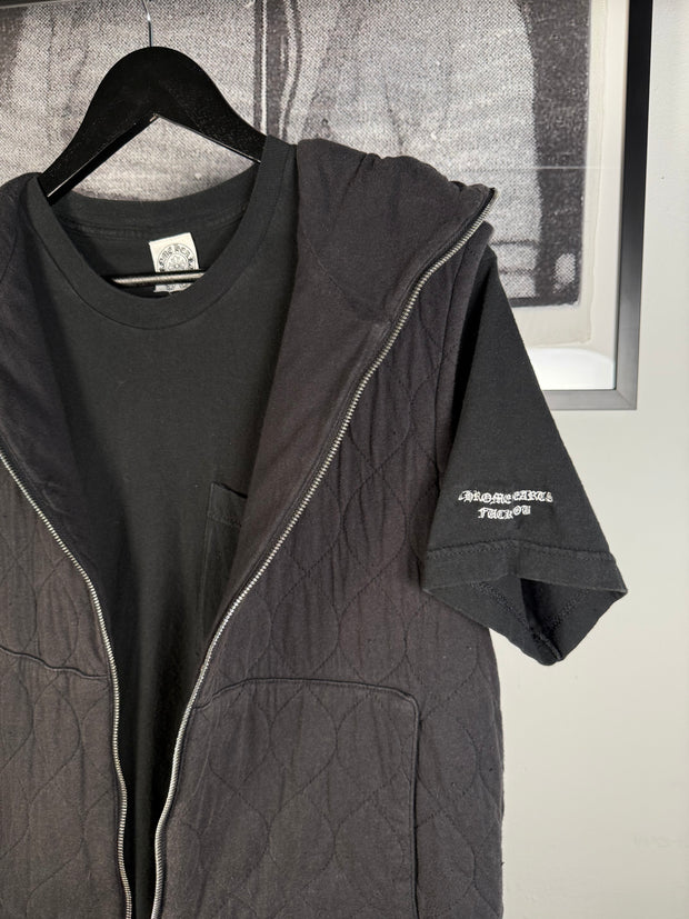 AMAZING VINTAGE EARLY 2000s UNRELEASED "FUCK YOU" DESIGN TEAM STAFF POCKET SHIRT