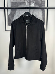 ICONIC FALL/WINTER 2023 SILK LINED LAMBSKIN SUEDE WESTERN JACKET