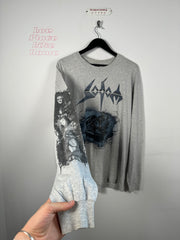 GRAIL 90'S GERMAN BLACK METAL "SODOM" LONG SLEEVE SHIRT