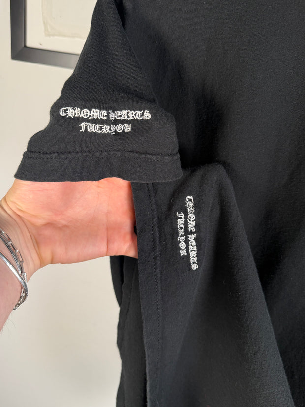 AMAZING VINTAGE EARLY 2000s UNRELEASED "FUCK YOU" DESIGN TEAM STAFF POCKET SHIRT
