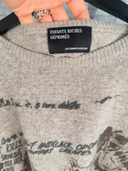 RARE FALL/WINTER 2021 “DRAMA OF OPIUM” MERINO WOOL SWEATER