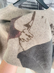 RARE FALL/WINTER 2021 “DRAMA OF OPIUM” MERINO WOOL SWEATER