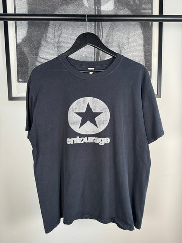 ORIGINAL FADED & WORN IN ENTOURAGE HBO LOGO T-SHIRT