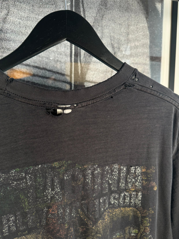 90'S THRASHED & FADED "UNLEASH THE POWER" HARLEY DAVIDSON SHIRT