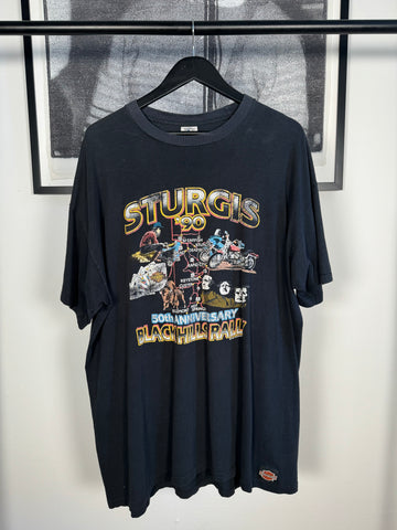 1990 HARLEY DAVIDSON STURGIS MOTORCYCLE BLACK HILLS RALLY IN ATHLETE SIZE