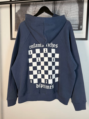ICONIC OG RELEASE FALL/WINTER 2019 CHESSBOARD/CHECKERBOARD LOGO HOODIE
