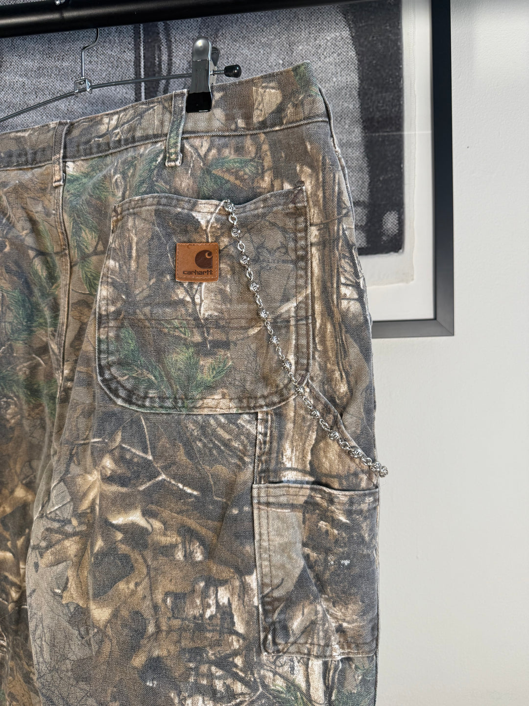 PERFECTLY WORN IN ERD REFERENCE 90s CARHARTT REAL TREE CAMO