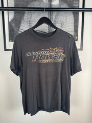 90'S THRASHED & FADED "UNLEASH THE POWER" HARLEY DAVIDSON SHIRT