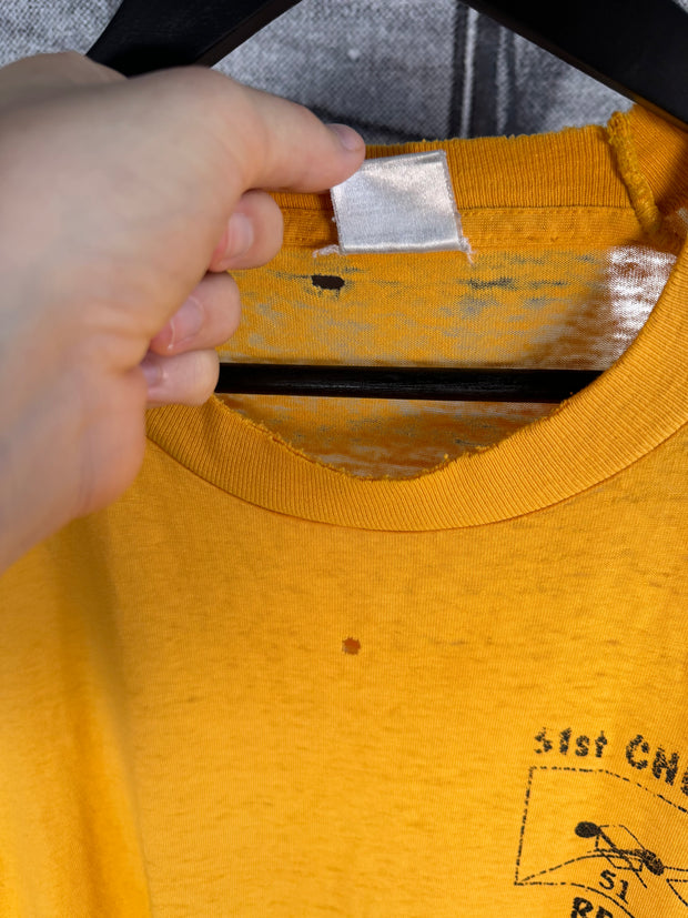 1991 DIVORCE-YELLOW SADDAM HUSSEIN RECONNAISSANCE SHIRT