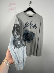 GRAIL 90'S GERMAN BLACK METAL "SODOM" LONG SLEEVE SHIRT