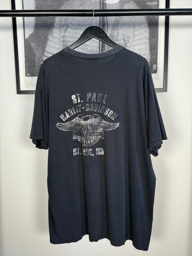 1990 HARLEY DAVIDSON STURGIS MOTORCYCLE BLACK HILLS RALLY IN ATHLETE SIZE