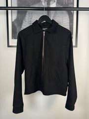 ICONIC FALL/WINTER 2023 SILK LINED LAMBSKIN SUEDE WESTERN JACKET
