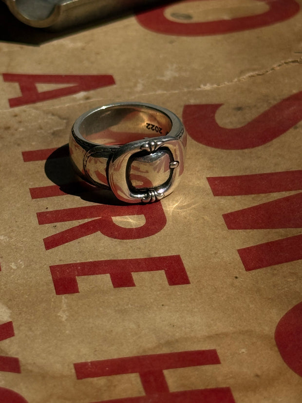 RARE 2025 SOLD OUT BRAND NEW w/ BOX & RECEIPT .925 SILVER GUNSLINGER RING IN SIZE 10