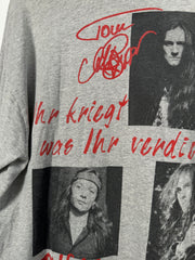 GRAIL 90'S GERMAN BLACK METAL "SODOM" LONG SLEEVE SHIRT