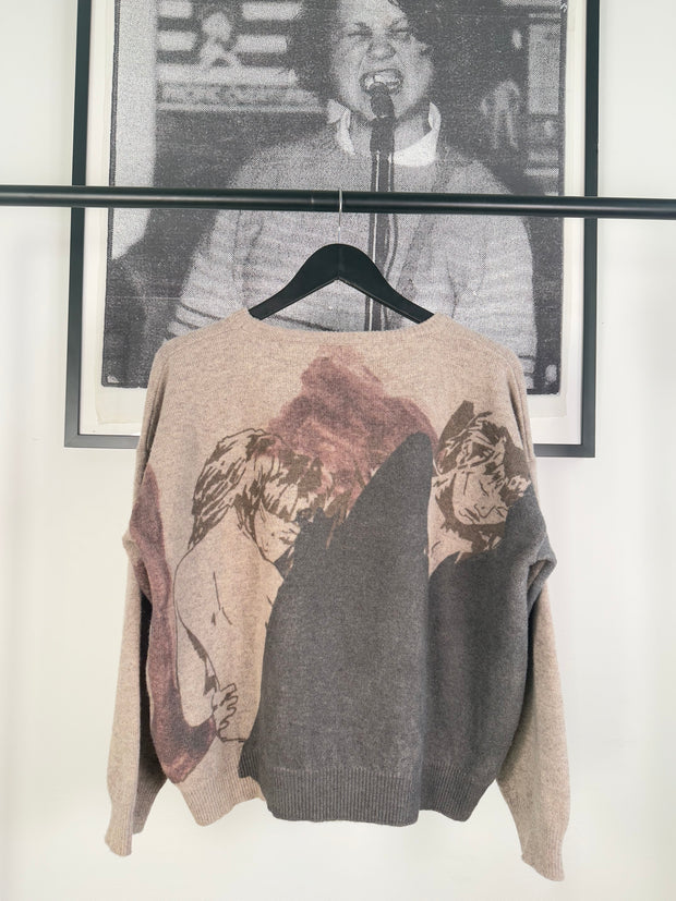 RARE FALL/WINTER 2021 “DRAMA OF OPIUM” MERINO WOOL SWEATER