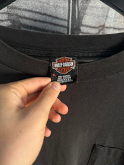 ICONIC CYBER ICE FLAME / EVIL POLAR BEAR HARLEY DAVIDSON ALASKA LONG SLEEVE