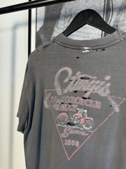 THRASHED "STURGIS SALOON MOTORCYCLE RALLY" SHIRT