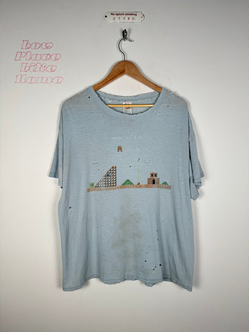 90'S THRASHED SUPER MARIO SHIRT