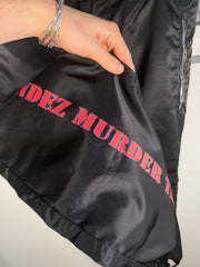 ICONIC FALL/WINTER 2019 "MENENDEZ MURDER TRIAL" ITALIAN NYLON SHOOTER PANTS