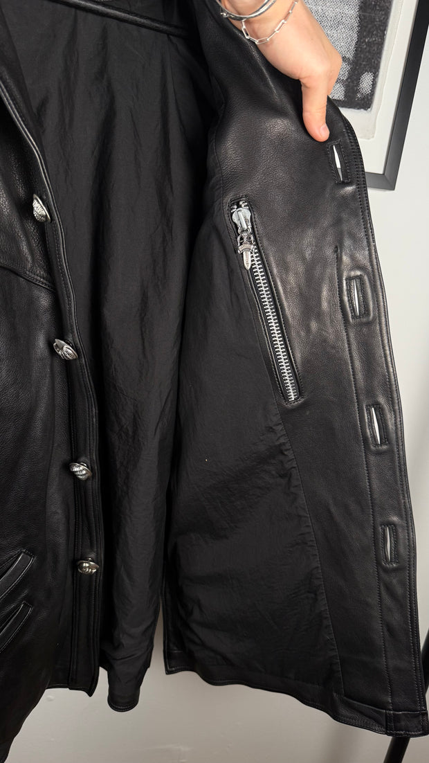 INSANE 90's VIP SPECIAL ORDER 8 CEMETERY CROSS PATCH TALON BUTTON HUNTING JACKET