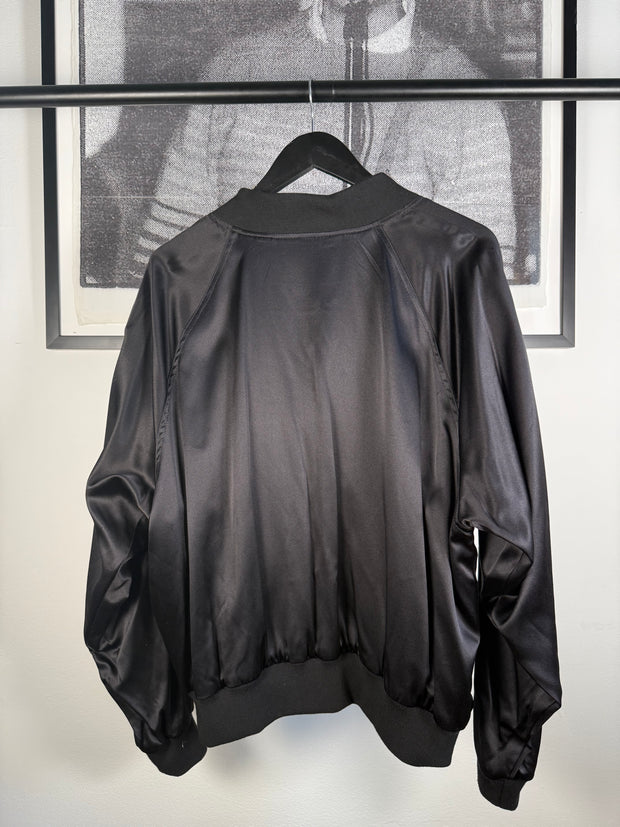 THE LAST BRAND NEW w/ TAGS ICONIC PRE-SPRING 2017 "GERMS" SILK BOMBER