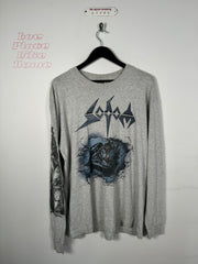 GRAIL 90'S GERMAN BLACK METAL "SODOM" LONG SLEEVE SHIRT