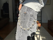 ULTIMATE GRAIL SPECIAL ORDER 18 INCH .925 SILVER "DICE" WALLET CHAIN