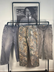 PERFECTLY WORN IN ERD REFERENCE 90s CARHARTT REAL TREE CAMO CARPENTER PANTS