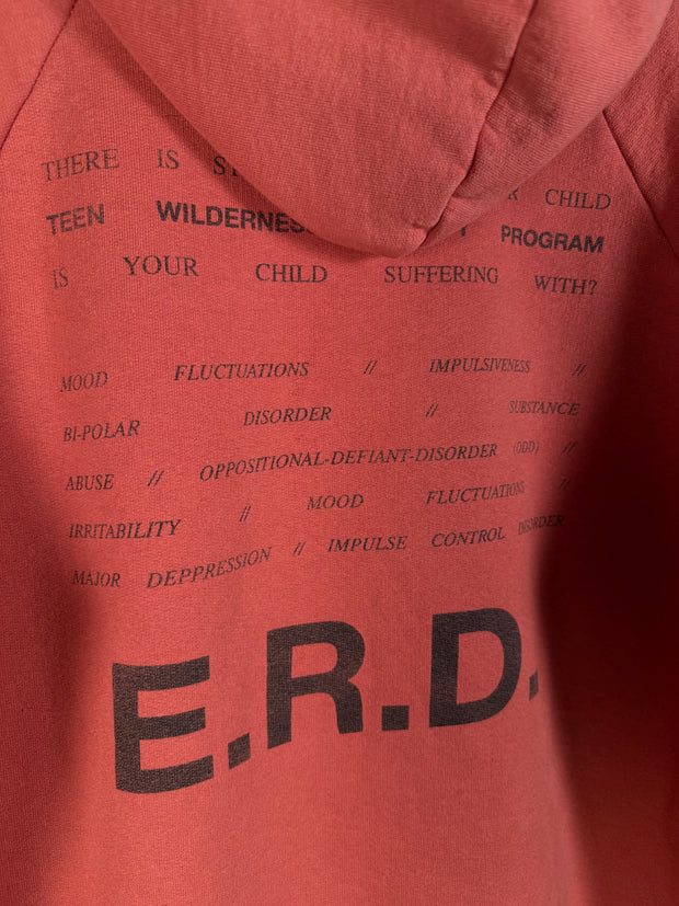 OG 2017 GOLDEN ERA WASHED SALMON "TEEN WILDERNESS" HOODIE