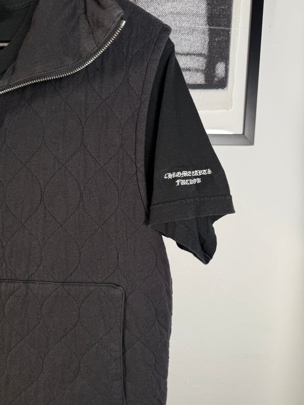 AMAZING VINTAGE EARLY 2000s UNRELEASED "FUCK YOU" DESIGN TEAM STAFF POCKET SHIRT
