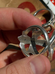 ULTIMATE GRAIL & RARE BRAND NEW .925 SILVER LARGEST SIZE 12 INFINITY RING w/ OG RECEIPT