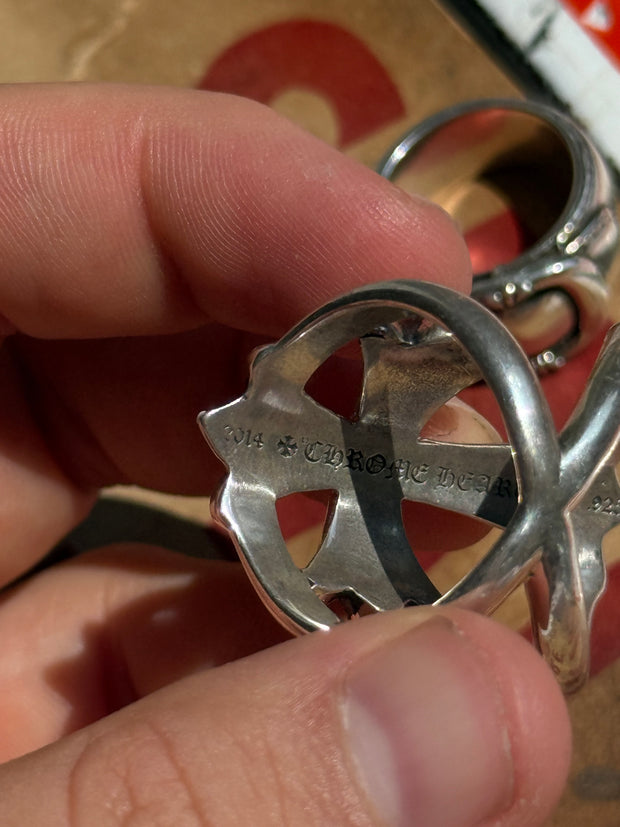 ULTIMATE GRAIL & RARE BRAND NEW .925 SILVER LARGEST SIZE 12 INFINITY RING w/ OG RECEIPT