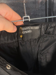 ICONIC FALL/WINTER 2019 "MENENDEZ MURDER TRIAL" ITALIAN NYLON SHOOTER PANTS