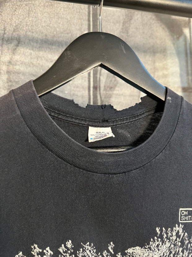 80'S PERFECT FIT "OH SHIT!" SKIER TEE