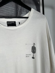 EXTREMELY RARE SPRING/SUMMER 2020 CANCELLED MISPRINT "79 RUE CHARLOT / DEPRIMIS" PARIS STORE OPENING SHIRT