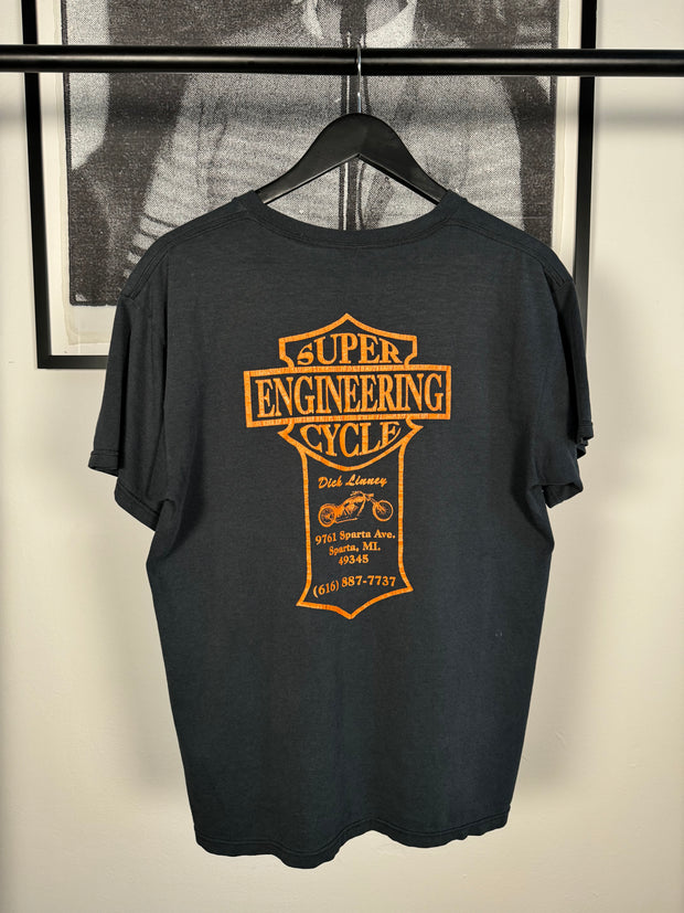 INSANELY VULGAR "SMOKED DOPE / CHEWED ROPE" BIKE SHOP SHIRT