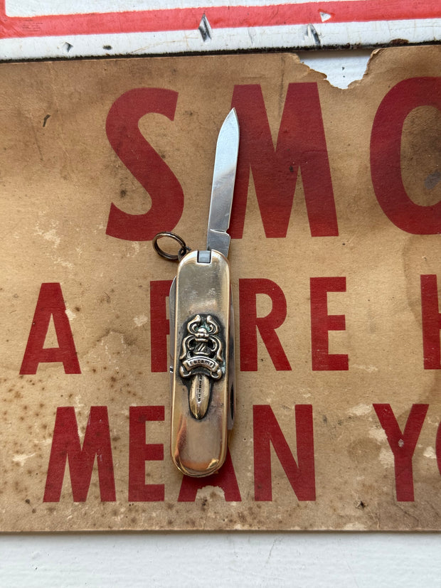 GRAIL EARLY 2000's 4-WAY .925 SILVER POCKET KNIFE / MULTI TOOL