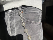 ULTIMATE GRAIL SPECIAL ORDER 18 INCH .925 SILVER "DICE" WALLET CHAIN