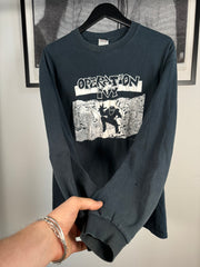 ICONIC FADED 2001 OPERATION IVY LOGO LONG SLEEVE