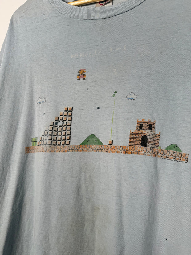 90'S THRASHED SUPER MARIO SHIRT